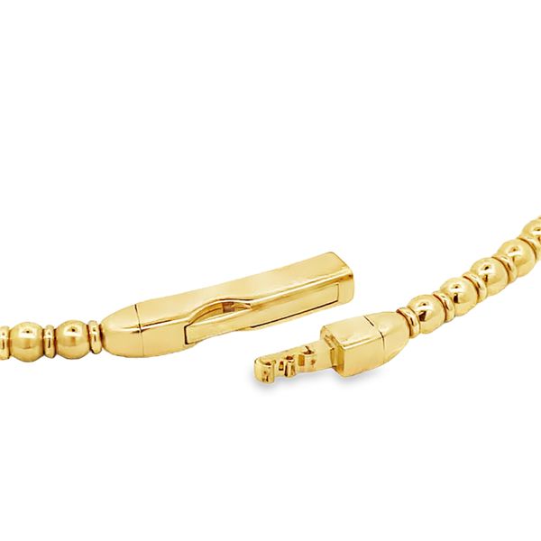 14K Yellow Gold Diamond Bangle Bracelet Image 4 Segner's Jewelers Fredericksburg, TX