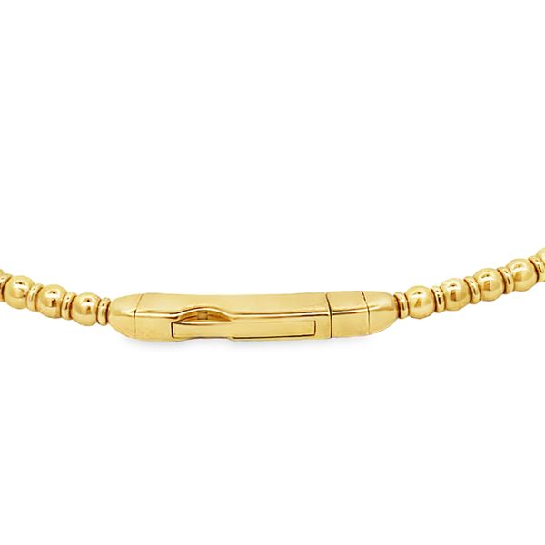 14K Yellow Gold Diamond Bangle Bracelet Image 5 Segner's Jewelers Fredericksburg, TX