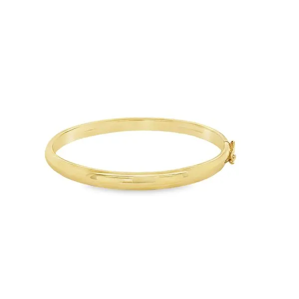 14Kt Yellow Gold Baby Bangle Bracelet similar item image
