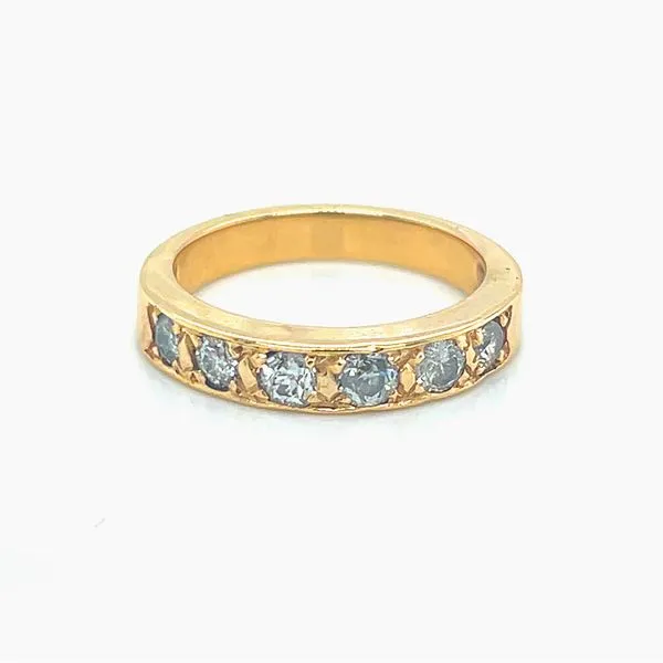 Mens 14Kt Yellow Channel Set Band similar item image