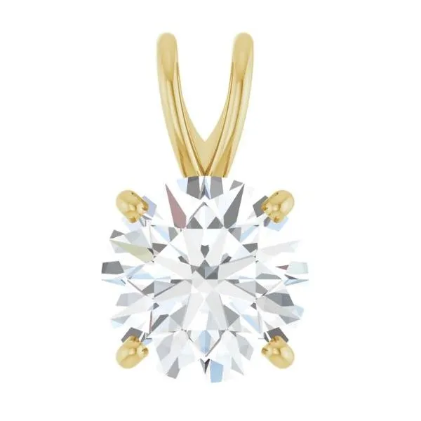 14Kt Yellow Cable Link Chain with 1.17Ct Diamond Segner's Jewelers Fredericksburg, TX