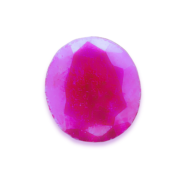 3.84CT Round Strongly Purplish Red Strong Ruby Segner's Jewelers Fredericksburg, TX