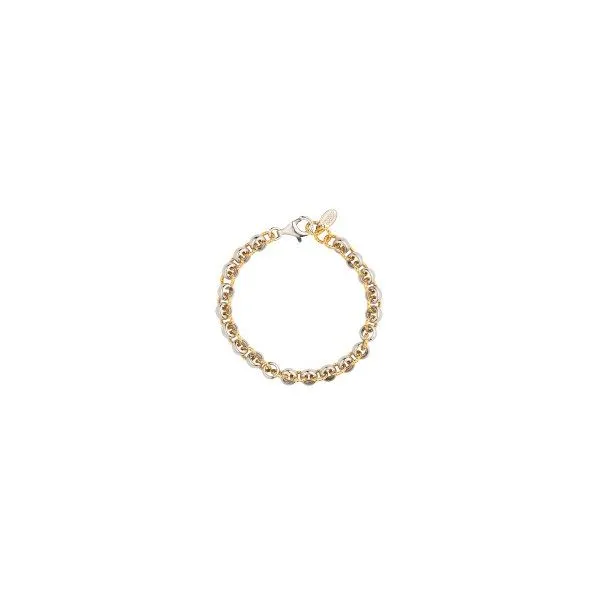 Yellow Sterling Silver Riley Bracelet