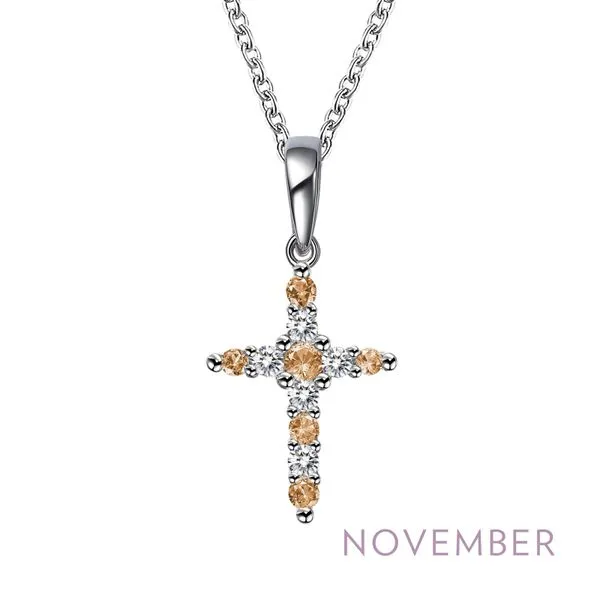 November Birthstone Silver Necklace Segner's Jewelers Fredericksburg, TX
