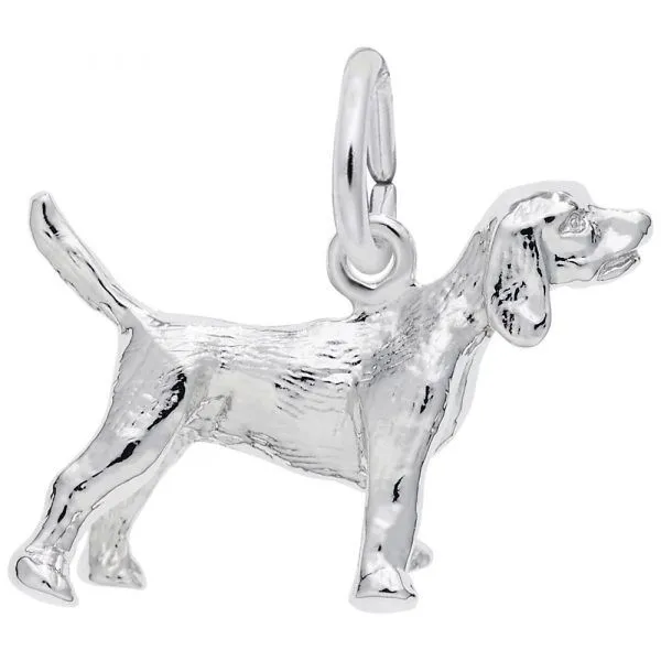 Sterling Silver Beagle Pendant Segner's Jewelers Fredericksburg, TX