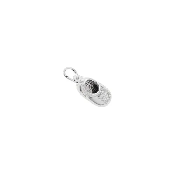 Sterling Silver Baby Shoes Pendant Segner's Jewelers Fredericksburg, TX
