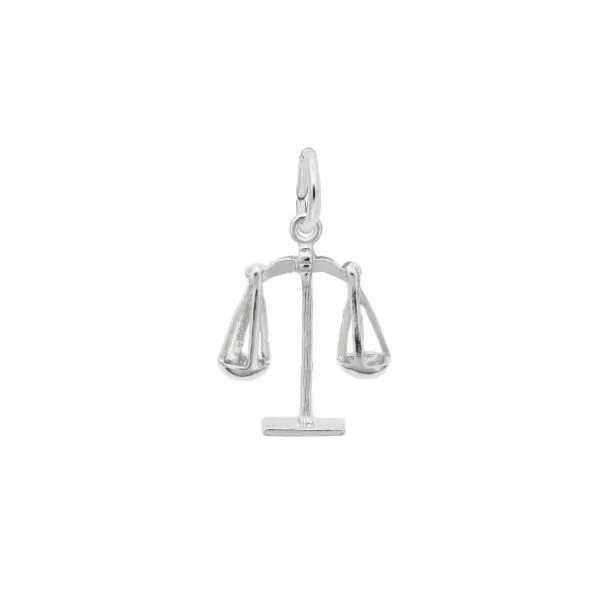 Sterling Scales of Justice Pendant Segner's Jewelers Fredericksburg, TX