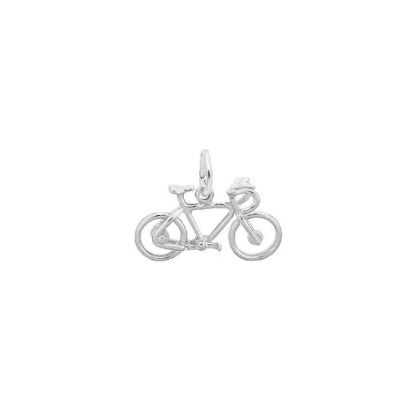 Sterling Silver Bicycle Pendant Segner's Jewelers Fredericksburg, TX