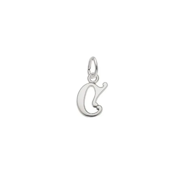 Sterling Silver Initial C Pendant Segner's Jewelers Fredericksburg, TX