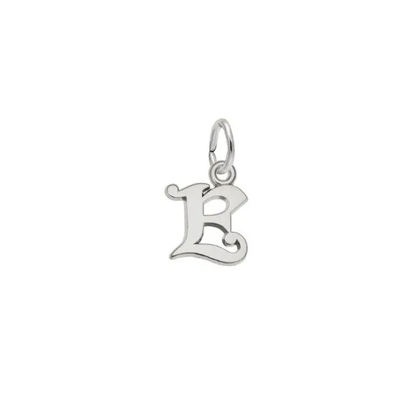 Sterling Silver Initial E Pendant Segner's Jewelers Fredericksburg, TX