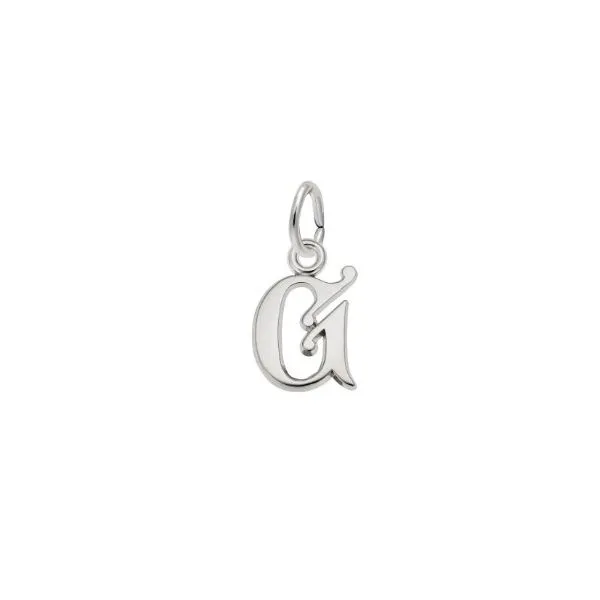 Sterling Silver Initial G Pendant Segner's Jewelers Fredericksburg, TX
