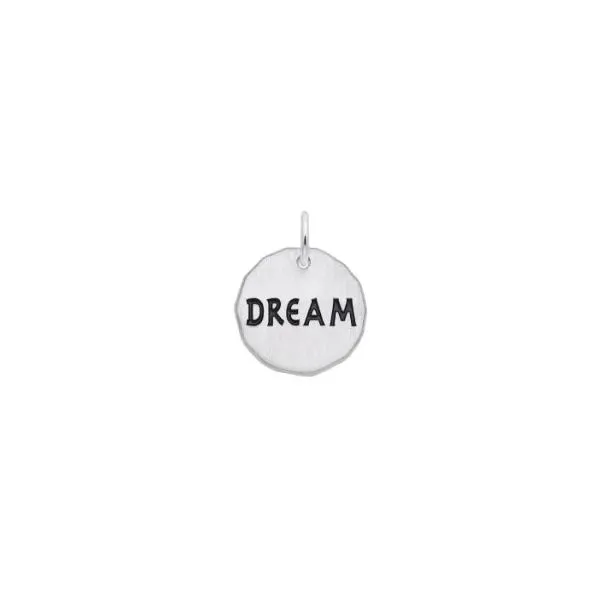 Sterling Silver Dream Charm Tag Pendant Segner's Jewelers Fredericksburg, TX