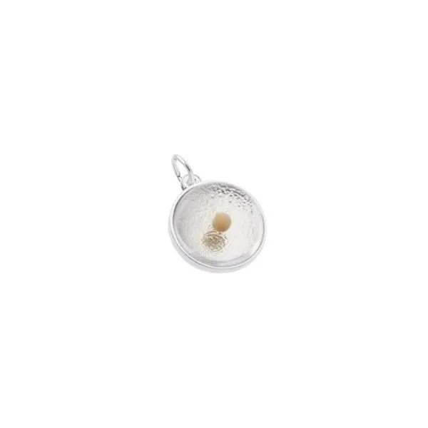 Lady's White Sterling Mustard Seed Pendant Segner's Jewelers Fredericksburg, TX