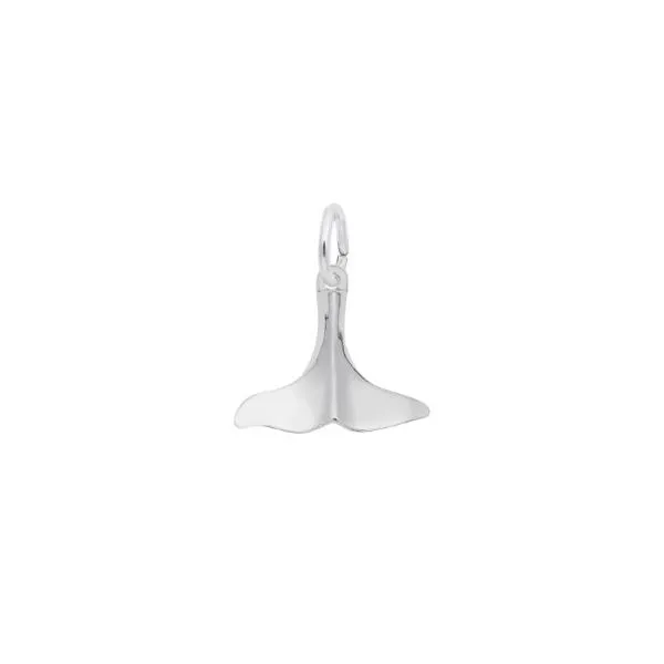 Sterling Silver Whale Tail Pendant Segner's Jewelers Fredericksburg, TX