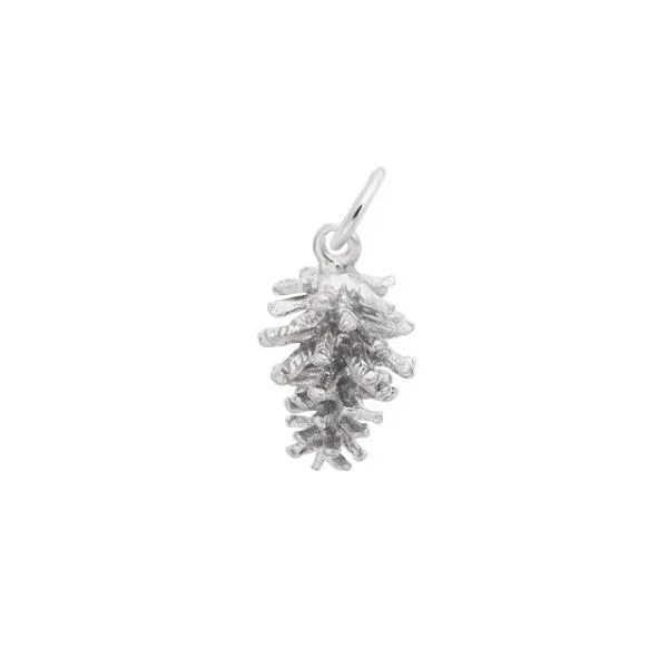 Sterling Pine Cone Pendant Segner's Jewelers Fredericksburg, TX