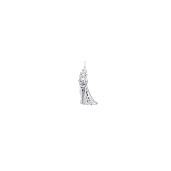 Sterling Silver Bride & Groom Charm Pendant Segner's Jewelers Fredericksburg, TX