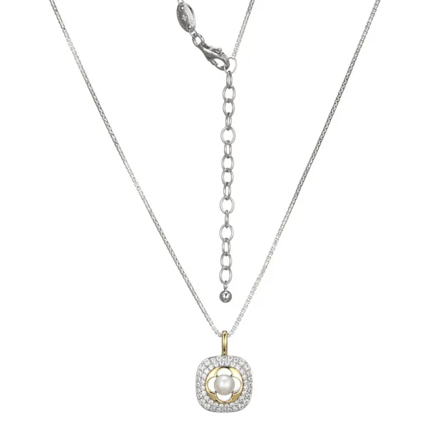 Two-Tone Sterling Silver Charm/Pendant