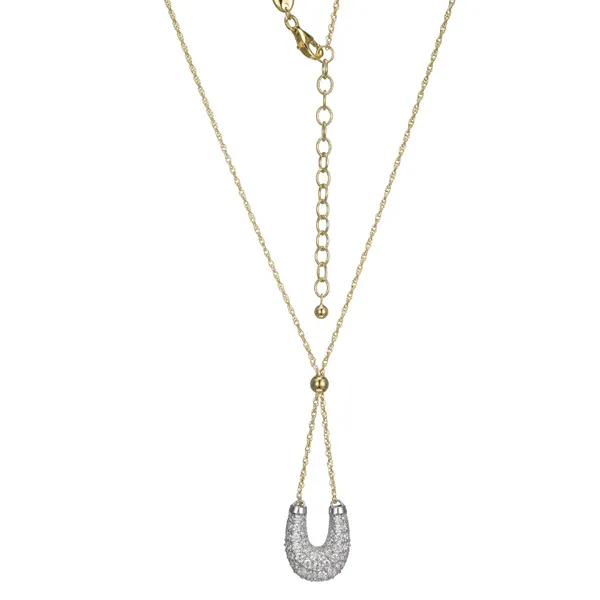 Two-Tone Sterling Silver Charm/Pendant