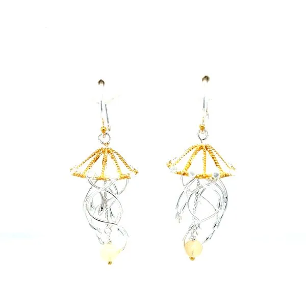 Jellyfish Ethiopian Opal Dangle Earring Segner's Jewelers Fredericksburg, TX