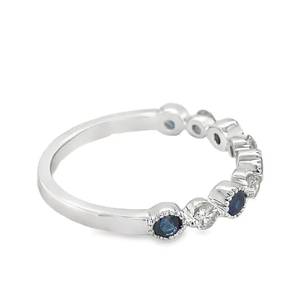 Platinum Sapphire Fashion Ring Image 2 Segner's Jewelers Fredericksburg, TX
