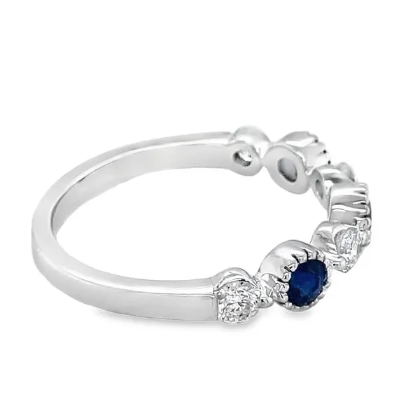 Platinum Sapphire Fashion Ring Image 2 Segner's Jewelers Fredericksburg, TX