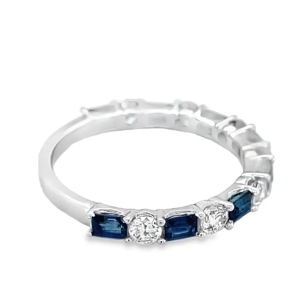 14Kt White Sapphire Fashion Ring Image 2 Segner's Jewelers Fredericksburg, TX