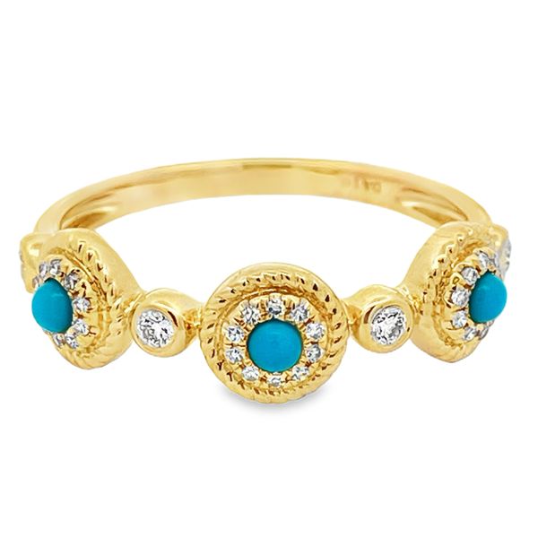 Colored Stone Ring Image 2 Segner's Jewelers Fredericksburg, TX