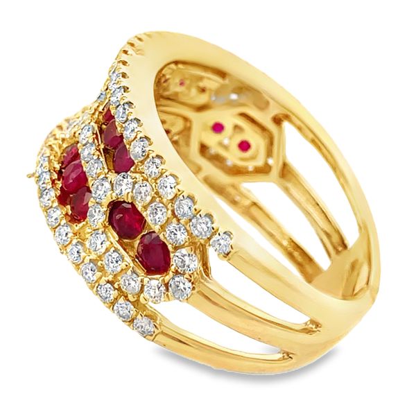 Colored Stone Ring Image 2 Segner's Jewelers Fredericksburg, TX