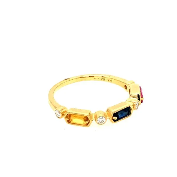 Colored Stone Ring Image 2 Segner's Jewelers Fredericksburg, TX