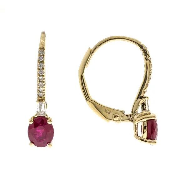 Colored Stone Earrings similar item image