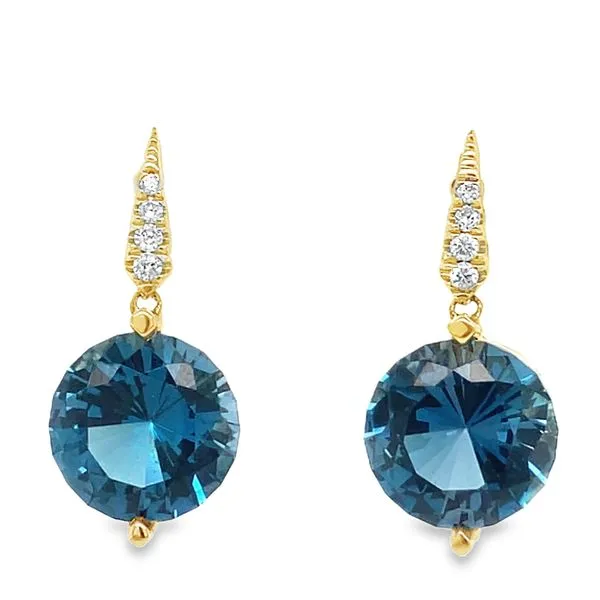 Colored Stone Earrings similar item image