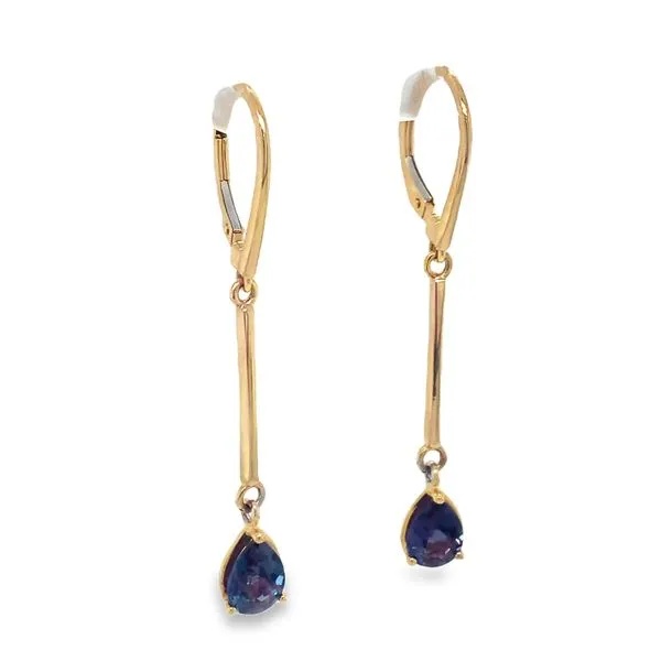 Colored Stone Earrings