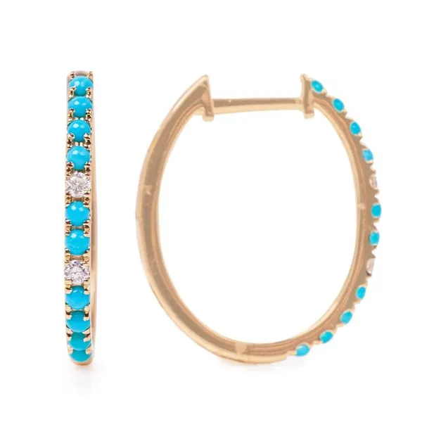 Colored Stone Earrings