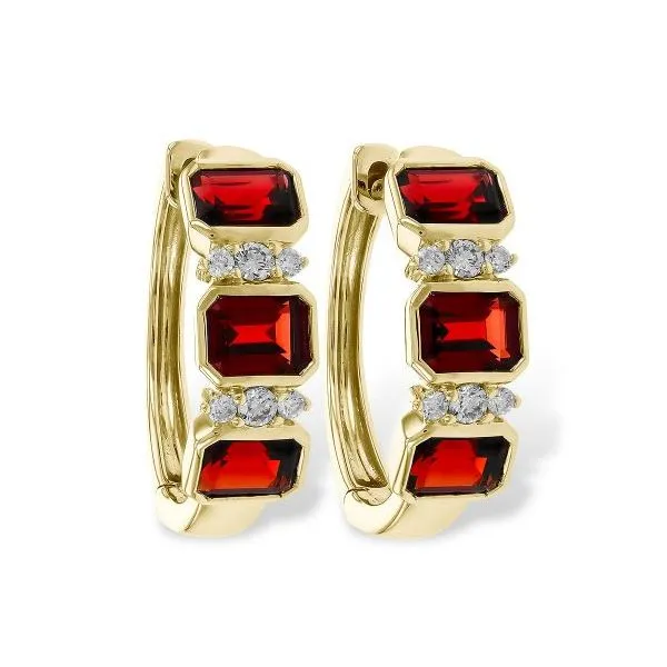 14Kt Yellow Colored Stone Earrings similar item image