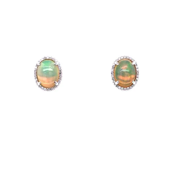 Colored Stone Earrings