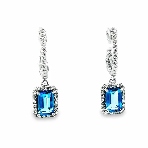 Colored Stone Earrings