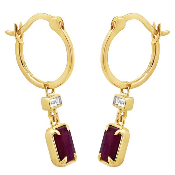 Colored Stone Earrings Image 2 Segner's Jewelers Fredericksburg, TX
