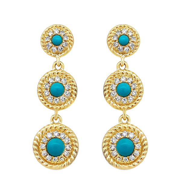 Colored Stone Earrings Segner's Jewelers Fredericksburg, TX