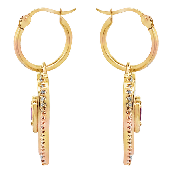 Colored Stone Earrings Image 3 Segner's Jewelers Fredericksburg, TX