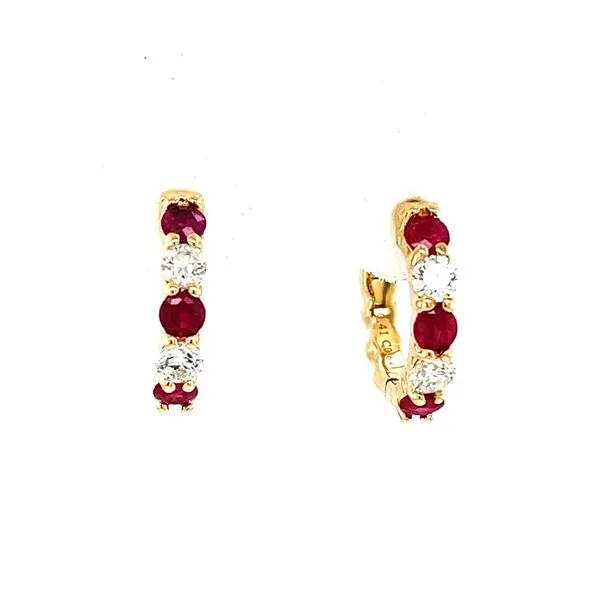 Colored Stone Earrings