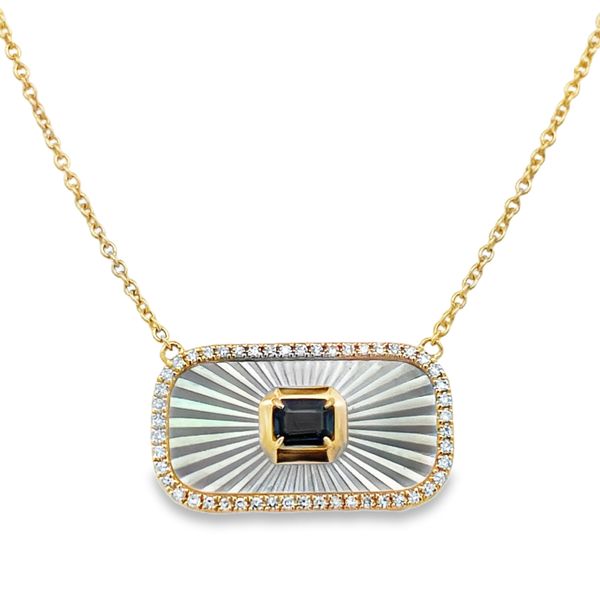 Colored Stone Pendant Image 3 Segner's Jewelers Fredericksburg, TX