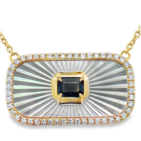 Colored Stone Pendant Segner's Jewelers Fredericksburg, TX