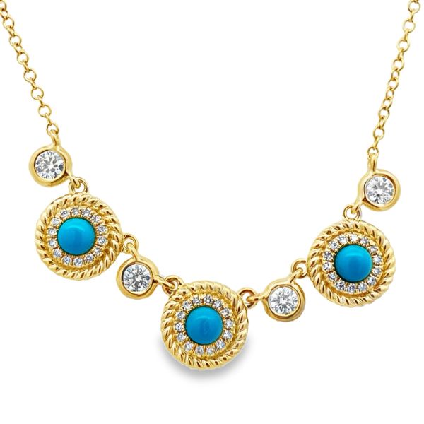 Colored Stone Pendant Segner's Jewelers Fredericksburg, TX