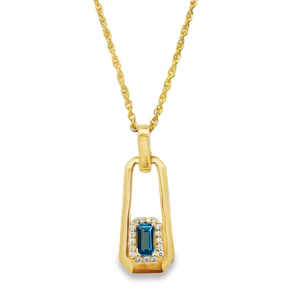 Colored Stone Pendant Image 3 Segner's Jewelers Fredericksburg, TX