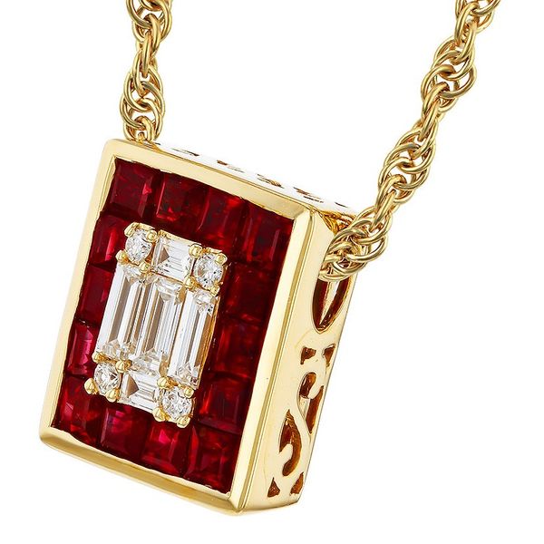 Colored Stone Pendant Image 2 Segner's Jewelers Fredericksburg, TX