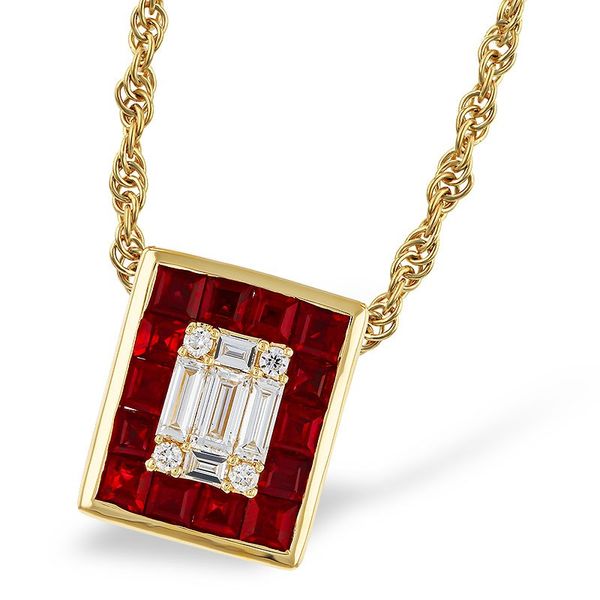 Colored Stone Pendant Segner's Jewelers Fredericksburg, TX