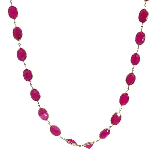 Colored Stone Necklace Segner's Jewelers Fredericksburg, TX