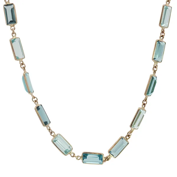 Colored Stone Necklace Segner's Jewelers Fredericksburg, TX