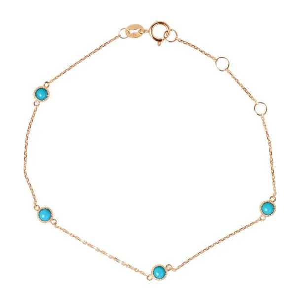 Yellow 14 Karat By The Yard Bracelet Segner's Jewelers Fredericksburg, TX