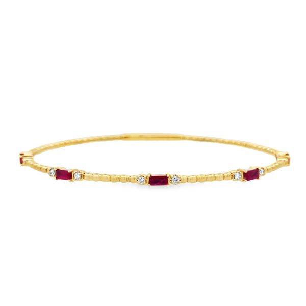 Lady's Yellow 14Kt Bangle Bracelet Segner's Jewelers Fredericksburg, TX